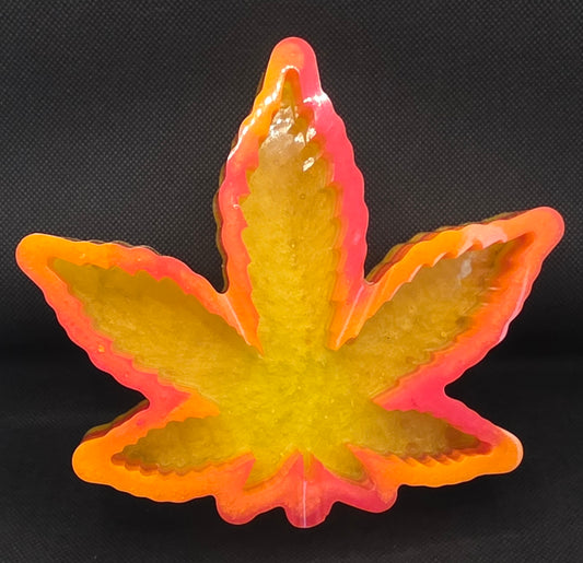 Red/orange with yellow bottom